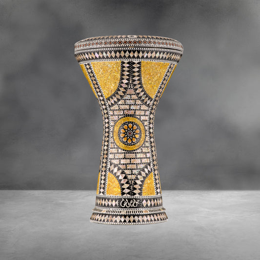 The Citrine Orchid Darbuka Drum